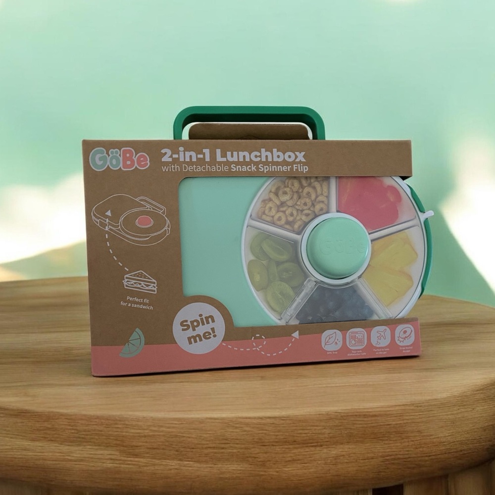 GoBe Kids 2-in-1 Bento Lunchbox NIB